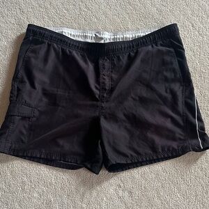 Nike Black Swim Trunks